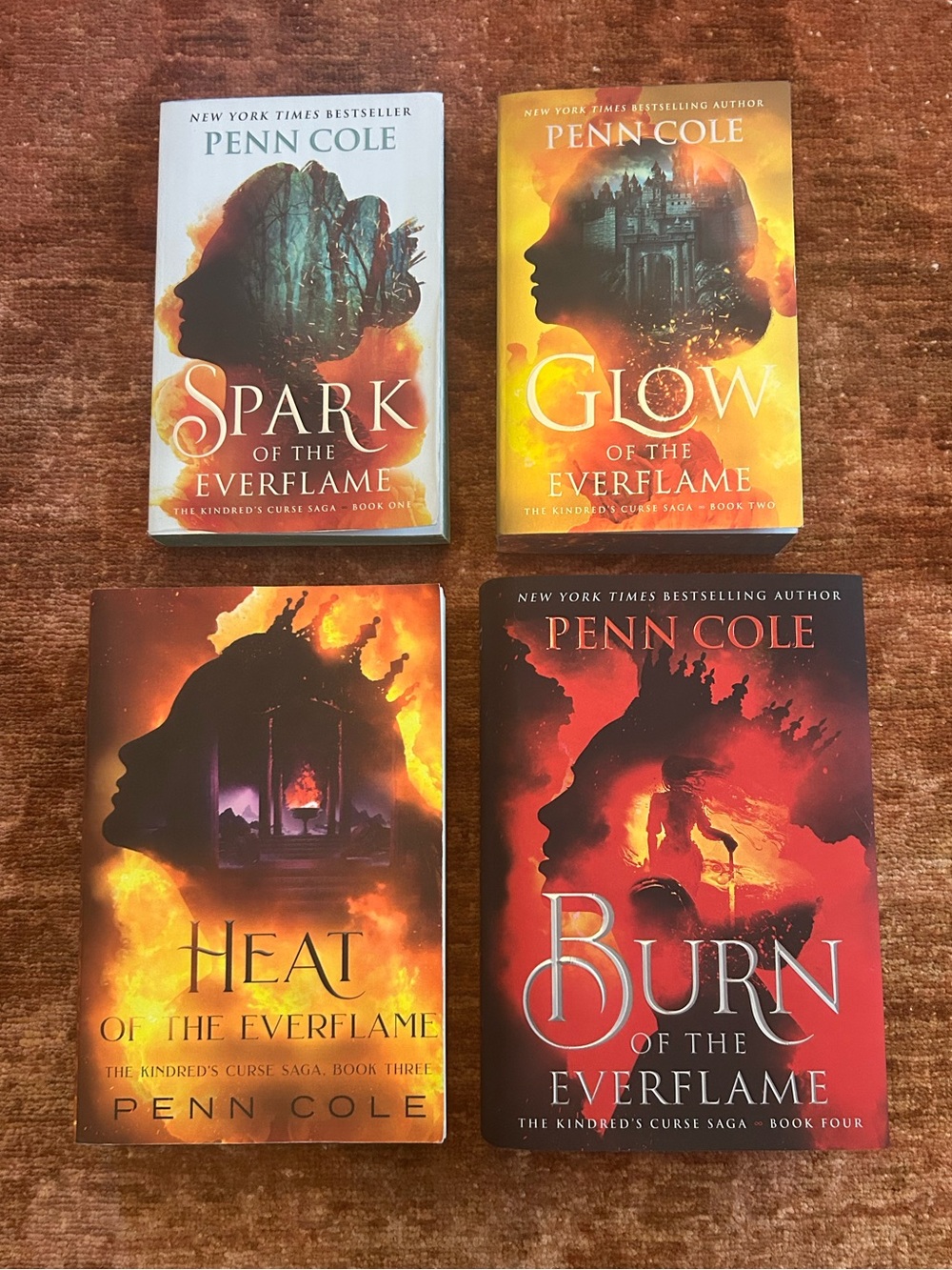 The Kindred’s Curse Saga. Everflame Series Paperback Set.